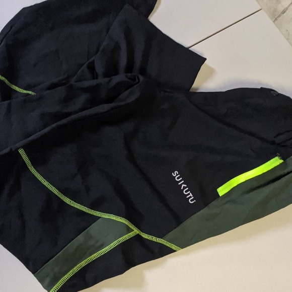 SUKUTU XL women's pants black running excellent condition zipper pockets - Picture 7 of 8